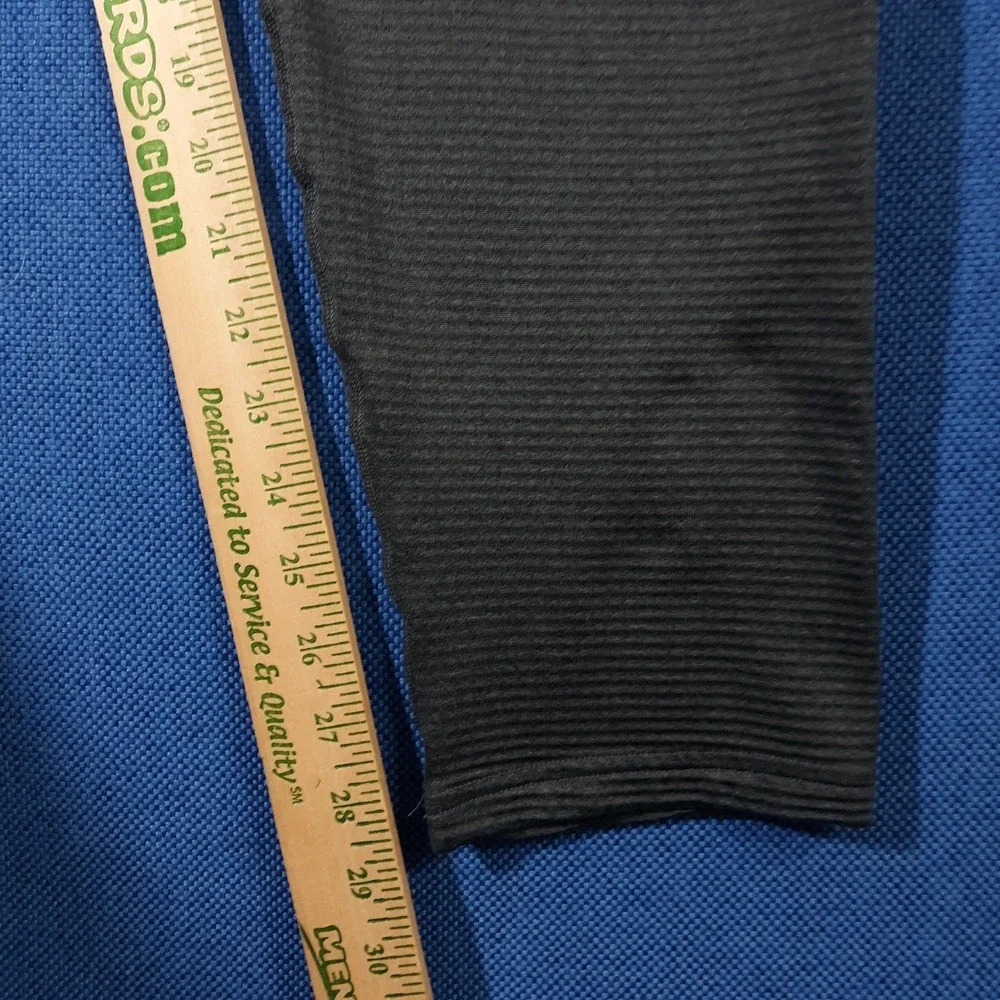 Lands' End Base Layer Leggings Pants Elastic Waist Knit Outdoor Mens L Tall